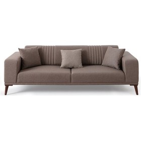 Resim Regnar 3'lü Koltuk Kahverengi Kahverengi 