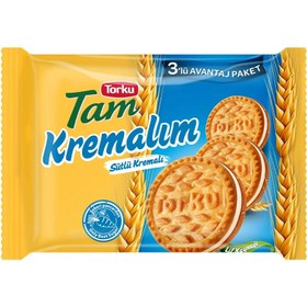 Resim Torku Tam Kremalım Sütlü Kremalı Bisküvi 3x83 G 