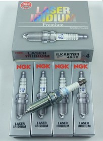 Resim Ngk 4912 Buji Takım Ilkar7b11 Corolla Uyumlu Aurıs Yarıs 