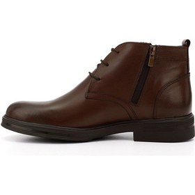 Resim Gönderi R Kadın Kahverengi Fermuarlı Hakiki Deri Klasik Bot Dkmb64901651 Kahverengi 