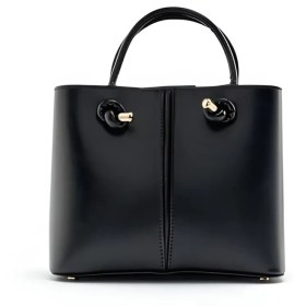 Resim Daj Company Kadın Orta Boy Ofis Çok Amaçlı Deri El Ve Omuz Çanta Çapraz Askısı Mevcuttur Siyah 