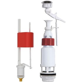 Resim Visam Assos 607-001 İki Kademeli Rezervuar İç Takım Zeplin Flotörlü Kırmızı 