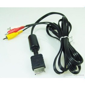 Resim Playstation 2 3 Ps2 Ps3 Tv Av Bağlantı Kablosu 