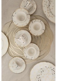 Resim Kütahya Porselen Bone Olympos 12 Parça 6 Kişilik Kahve Takımı Lea 1418581 