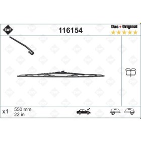 Resim Valeo Sılecek Supurgesı On Sag 550mm Mercedes Vıto W638 97 03 Swf IS00-VALEO 116154 
