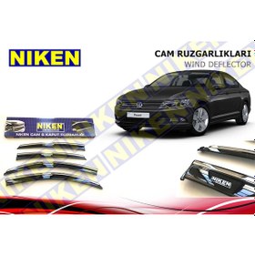 Resim VW PASSAT B8 Kromlu Cam Rüzgarlığı 2015+2021 Niken Marka 