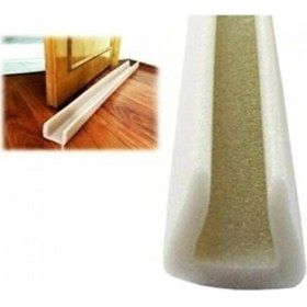 Resim Şeker Portakalım Geçmeli Kapı Altı Izolasyon Süngeri Isı Yalıtım Soğuk Hava Kesici Böcek ve Toz Önleyici 25 Adet Beyaz 