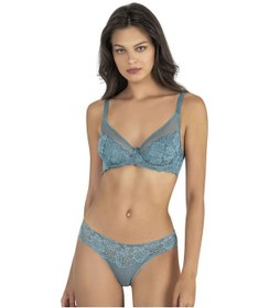 Resim Fabony Bayan Dantelli Bralet Sütyen Külot Takımı 4170 Mint 