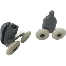 Resim Ennalbur Gri Duşakabin Teker Alt Üst Takım 