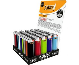 Resim BIC J6 Maxi Çakmak 50'li Paket Rüzgar Geçirmez Tasarım ile Güvenli Kullanım 