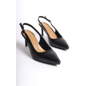 Resim Mubiano Hakiki Deri Collection Kadın Topuklu Stiletto & Ayakkabı Siyah -mcrgn80124-s Siyah 