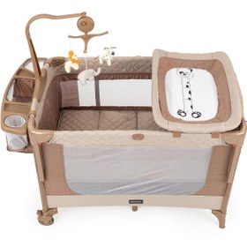 Resim Pierre Cardin Luna 60x100 Oyun Parkı (Yatak Hediyeli) - Kahverengi - Kahverengi / Standart 