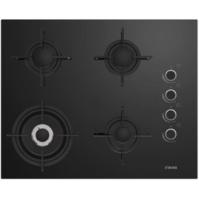 Resim Altus Ala 185 Gb 65 Cm Siyah Cam Lpg Ankastre Ocak 