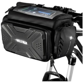 Resim Wild Man Gs6 4l Outdoor Bisiklet Üst Gidon Çantası 