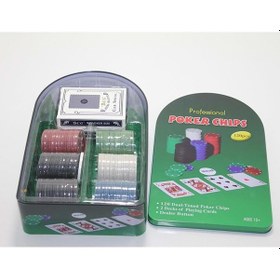 Resim Kenpazar Poker Oyunu 120 Chip Ve 2 Adet İskambil Oyun Seti 