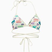 Resim PUMA SWIM Kadın Wrap Around Üçgen Bikini Üstü 