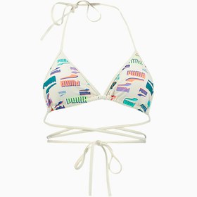 Resim PUMA SWIM Kadın Wrap Around Üçgen Bikini Üstü 