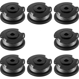 Resim Forge Jungle Bosch Easygrasscut 23, 26, 18, 18-230, 18-260, 18-26 Için 8 Paket F016800569 Ipli Giyotin Yedek Makara Hattı (Yurt Dışından) 