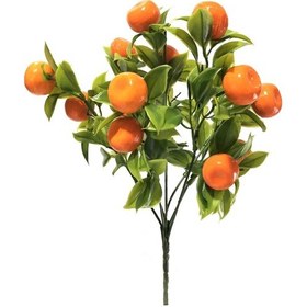 Resim Yapay Çiçek Mandalina Demeti Yapay Meyve Demeti 