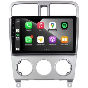 Resim Subaru Forester Araç Multimedya Android Ekran Carplay Navigasyon Double Teyp 4+64 9" 03-08 Gri Cadence 