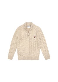 Resim U.S. Polo Assn. U.s. Polo Assn. Erkek Çocuk Taş Kazak /triko 50315628-vr049 Taş Rengi 