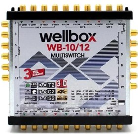 Resim Wellbox 1012 10/12 Multiswitch Sonlu - Kaskatlı 