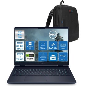 Resim Dell Alienware 16X Aurora Core Ultra 7 255HX Aı 80GB 1tb+1tb SSD 8GB/RTX5060 Gddr7 115W 16" Wqxga 240Hz 500 Nits Windows 11 Home Taşınabilir Bilgisayar ZAC16251H36+ZETTAÇANTA 