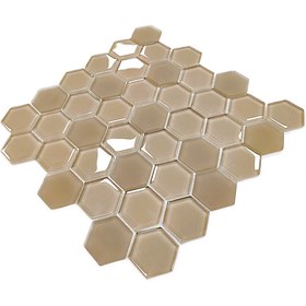 Resim MozaiKristaL Tüm yüzeyler için 48x6mm. Vizon, 30x30cm. Fileli Kristal Mozaik ( 1 m2 ) 