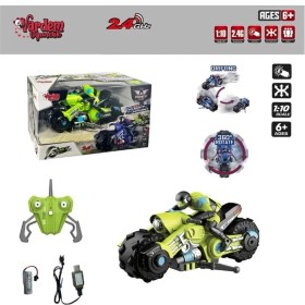 Resim MCM Group Uzaktan Kumandalı Full Fonksiyon 2.4g Şarjlı 1:10 Drift Motosiklet 