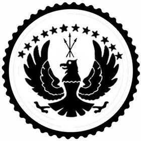 Resim Kafkas Sembolleri Tasarım 19.model Sticker 20 X 20 Cm 