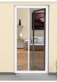 Resim Lemur Sineklik Plise( Akordiyon - Sürgülü - Katlanır ) Renkli Ka 