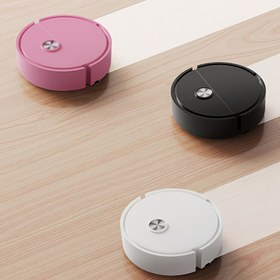 Resim 1 Adet Ultra İnce Robot Süpürge, Güçlü Emiş ve Verimli Filtreleme Sistemi, Şarj Edilebilir Uzun Ömürlü USB-C Lityum Pil, Zor Erişilen Alanlar için Ev Ofis Hayvanseverler Bina Bakımı Küçük Mekan Yaşamı İdeal 