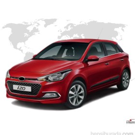 Resim S-Dizayn S-Dizayn Hyundai i20 Krom Sis Farı Çerçevesi 2 Prç. 2014 ve Üzeri 