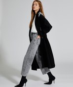 Resim Geniş Kısa Paça Kot Pantolon Yüksek Bel - Sandra Jeans 