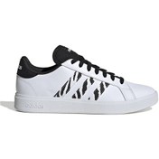 Resim Adidas Grand Court Base 2.0 Kadın Spor Ayakkabı Js2889 Beyaz 
