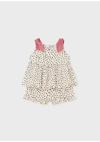 Resim Mayoral Kız Bebek Şort Takım - Mayoral - Krem - 24-ay Krem 