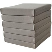 Resim Mc.pierobaby Sandalye Minderi Koltuk Minderi Su Geçirmez Leke Tutmayan Keten Kumaş 6 Adet Krem Mavi 