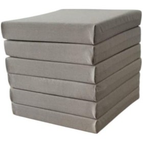 Resim Mc.pierobaby Sandalye Minderi Koltuk Minderi Su Geçirmez Leke Tutmayan Keten Kumaş 6 Adet Krem Mavi 