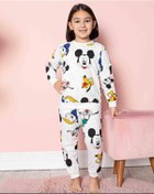 Resim Tarz Moda Çocuk Mickey Mouse Pijama Takım 