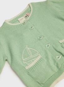 Resim Layette BG Store Erkek Bebek Yeşil Hırka 