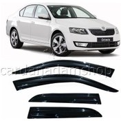 Resim 2013 Skoda Octavia Cam Rüzgarlığı 4 Parça 