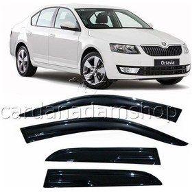 Resim 2013 Skoda Octavia Cam Rüzgarlığı 4 Parça 