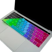 Resim McStorey Macbook Pro Klavye Koruyucu UK(EU) İngilizce Baskı A1706 1989 2159 A1707 1990 Uyumlu Dazzle 