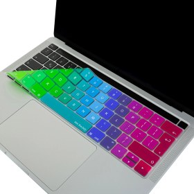 Resim McStorey Macbook Pro Klavye Koruyucu UK(EU) İngilizce Baskı A1706 1989 2159 A1707 1990 Uyumlu Dazzle 