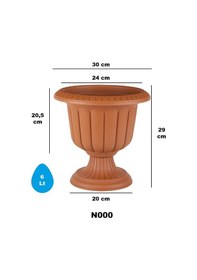 Resim Serinova Kupa Saksı No:0 6 Lt 