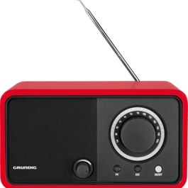 Resim GRUNDIG TR 1200 Glossy Red Radyo 