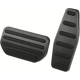 Resim Chuangyinshop Suzuki Jimny Jb64w Jb74w Otomatik Şanzıman Fren Pedalı Black Kaymaz Kauçuk Pedal Kapağı 