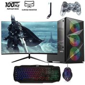 Resim Izoly ST998664 i5-4570 16 GB 512 GB SSD RX550 4 GB 24" Free Dos Masaüstü Oyuncu Bilgisayarı 
