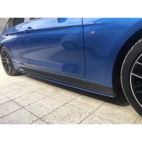 Resim Genel Markalar Bmw F30 M Performance Yan Marşpiyel Altı Lip (plastik) Piano Black 