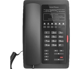 Resim h3w ekransız poe wifi ıp masaüstü telefon siyah 